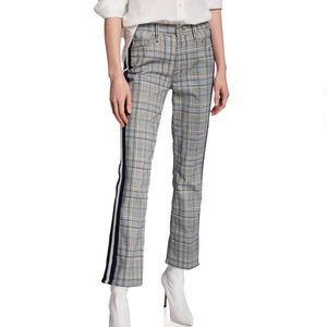 BWT Mother Insider Plaid ankle